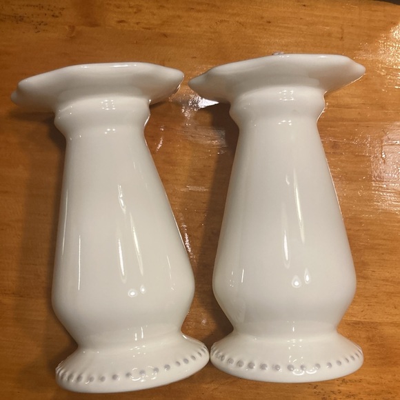 Mary & Martha G&G Candlestick Holders Set of Two - Picture 5 of 8